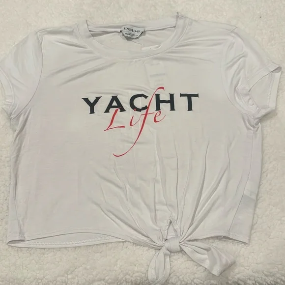 Bebe crop tee - Picture 1 of 5